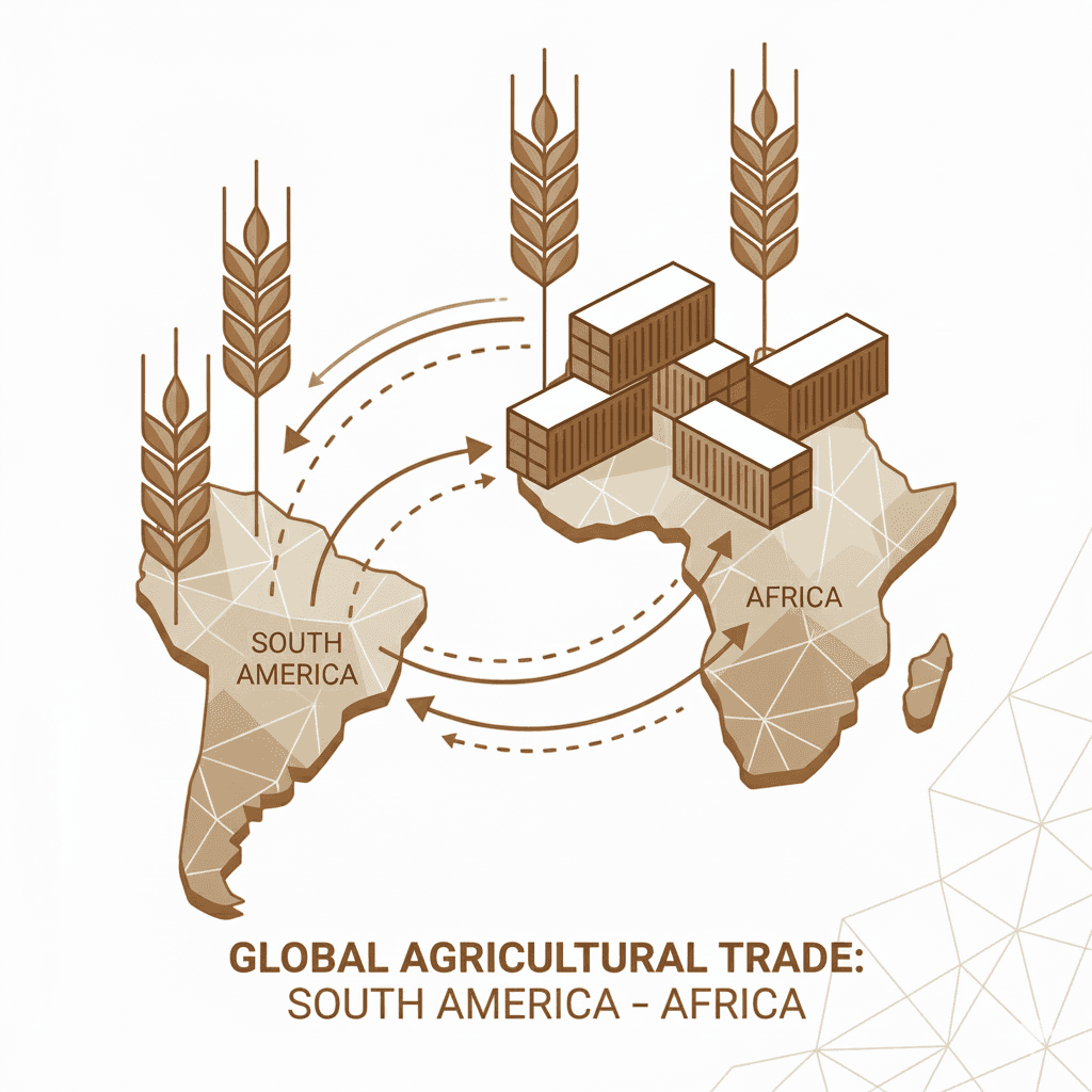 LATAM-Africa agricultural trade corridor development